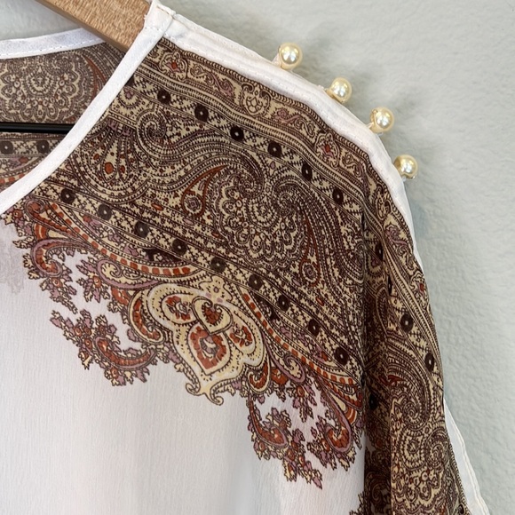 Silk Tunic/Beach Cover Up - Picture 4 of 7